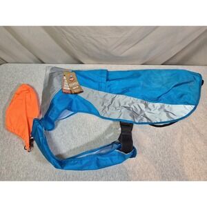 New Arcadia Trail High Visibility Dog Raincoat For Big Dogs XXL 38"-44" Reflects